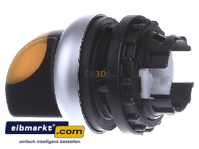 Ansicht rechts Eaton (Moeller) M22-WRLK-Y Leuchtwahltaste m.Knebelg. 2 Stell.,gelb 