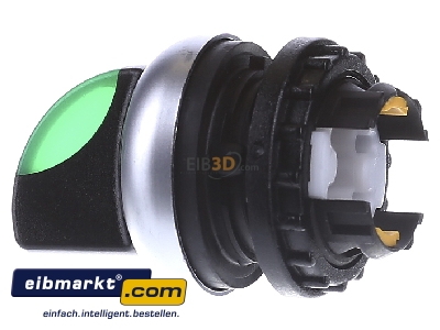 View on the right Eaton (Moeller) M22-WLK3-G Short thumb-grip actuator green IP66
