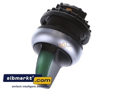 View up front Eaton (Moeller) M22-WLK3-G Short thumb-grip actuator green IP66
