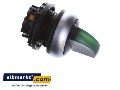 View top left Eaton (Moeller) M22-WLK3-G Short thumb-grip actuator green IP66
