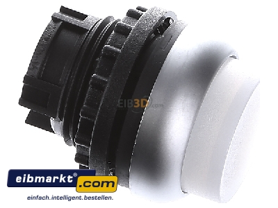 Ansicht oben links Eaton (Moeller) M22-DLH-W Leuchtdrucktaste hoch,weiss,blanko 
