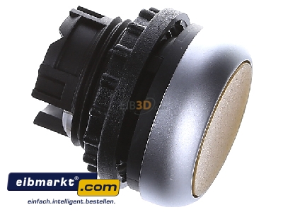 View top left Eaton (Moeller) M22-DL-Y Push button actuator yellow IP67
