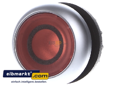 Frontansicht Eaton (Moeller) 216936 Leuchtdrucktaste flach,rot,beschr. M22-DL-R-X0