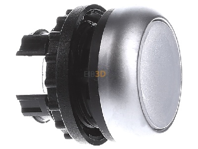 View on the left Eaton M22-DRL-W Push button actuator white IP67 
