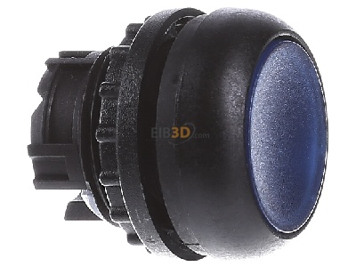 Ansicht links Eaton M22S-DL-B Leuchtdrucktaste flach,blau,blanko 