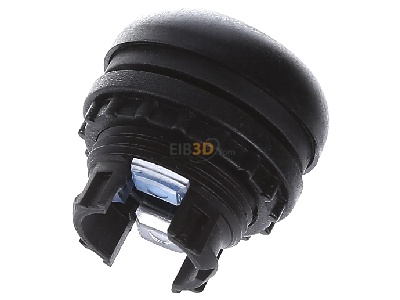Ansicht oben hinten Eaton M22S-DL-B Leuchtdrucktaste flach,blau,blanko 