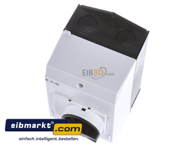 Ansicht oben vorne Eaton (Moeller) CI-K2-PKZ0-G Gehuse IP65 f. PKZM 