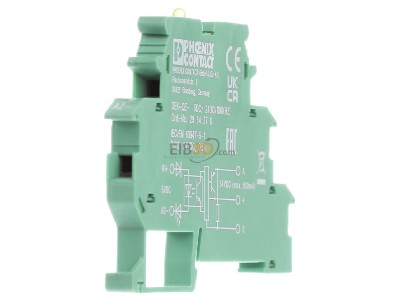 Ansicht links Phoenix DEK-OE-5DC/24DC/100K Eingabeoptokoppler mit Leuchtanzeige 
