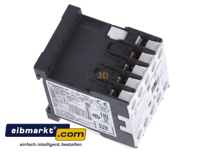 View top left Schneider Electric LP4K0910BW3 Magnet contactor 9A 24VDC - 
