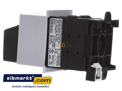 View on the right Eaton (Moeller) T0-3-8401/IVS Off-load switch 3-p 20A
