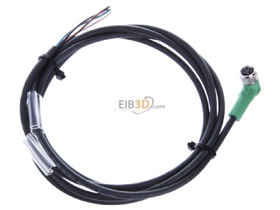 Top rear view Phoenix SAC-4P-1,5-PUR/M 8FR Sensor-actuator patch cord 1,5m M8 
