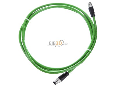 View top left Siemens 6XV1870-8AH20 M12 Patch cord 2m 
