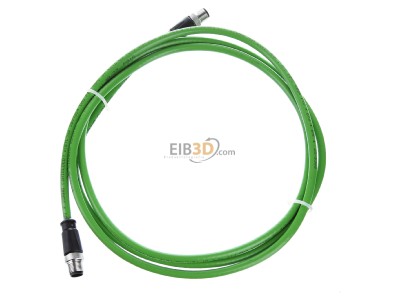 View top right Siemens 6XV1870-8AH20 M12 Patch cord 2m 
