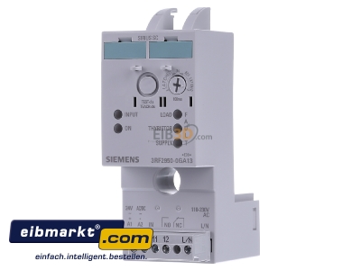 Front view Siemens Indus.Sector 3RF2950-0GA13 Current monitoring relay 0...50A 
