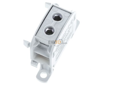Ansicht oben rechts Eaton K50/1 PE/N/PEN-Klemme 100A Einzelklemme 