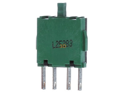 Back view Schneider Electric ZB6E1B Auxiliary contact block 1 NO/0 NC 
