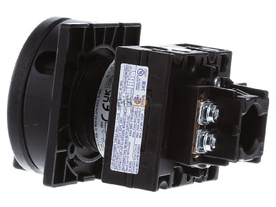 Ansicht rechts Eaton T3-1-102/EA/SVB-SW Hauptschalt/Not-Aus 2pol. 