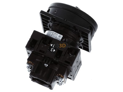 Ansicht oben hinten Eaton T3-1-102/EA/SVB-SW Hauptschalt/Not-Aus 2pol. 