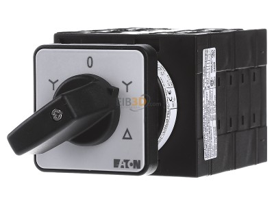 Front view Eaton T3-5-15876/E Off-load switch 3-p 32A 
