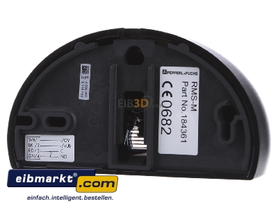 Ansicht hinten Pepperl+Fuchs Fabrik RMS-M Radar-Bewegungsmelder 
