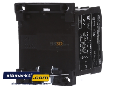 Back view Eaton (Moeller) DILER-22-G(12VDC) Contactor relay 12VDC 2NC/ 2 NO
