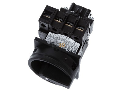 Ansicht oben vorne Eaton P1-25/EA/SVB-SW/N Hauptschalter Einbau/sw/N 