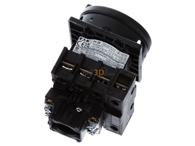 Ansicht oben hinten Eaton P1-25/EA/SVB-SW/N Hauptschalter Einbau/sw/N 