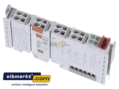 Ansicht oben vorne Beckhoff KL2134 Digital-Ausgangsklemme 4-Kanal 