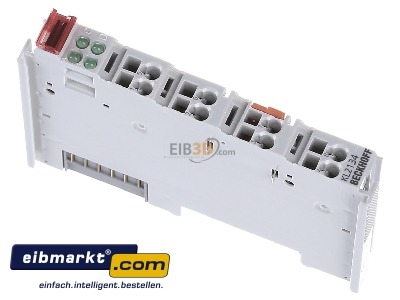 Ansicht oben hinten Beckhoff KL2134 Digital-Ausgangsklemme 4-Kanal 