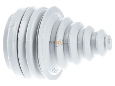 View on the left Eaton KT3 Knock-out plug 58mm 
