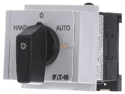 Front view Eaton T0-3-15433/IVS 3-step control switch 3-p 20A 
