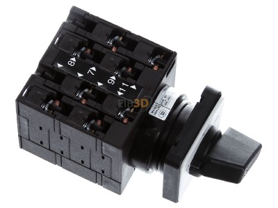 View top left Eaton T3-4-24/E Off-load switch 3-p 32A 
