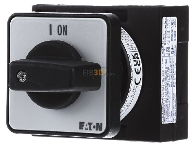 Front view Eaton T3-1-102/E Safety switch 2-p 15kW 

