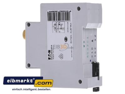View on the right Eaton (Installation) PXK-C16/1N/003-A Earth leakage circuit breaker C16/0,03A - 
