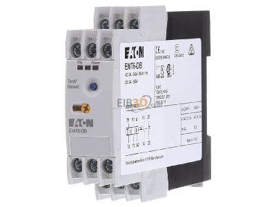 Front view Eaton EMT6-DB Temperature control relay AC 24...240V 
