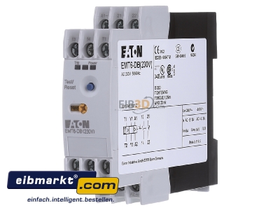 Front view Eaton (Moeller) EMT6-DB(230V) Motor temperature monitor 1 circuits - 
