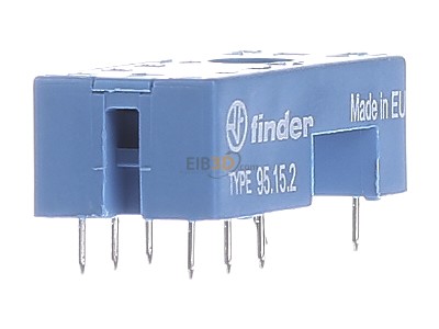 Front view Finder 95.15.2 Relay socket 8-pin 
