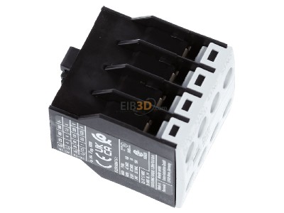 Ansicht oben links Eaton DILM32-XHI31 Hilfsschalterbaustein 4p. 