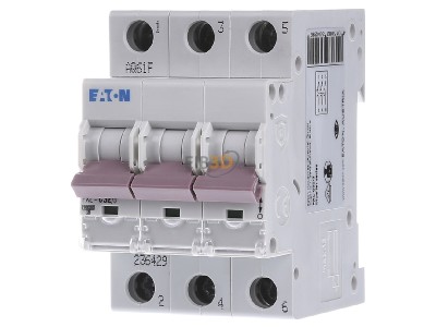 Frontansicht Eaton PXL-C32/3 LS-Schalter m.Beschrift. C 32A, 3p 