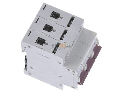 Ansicht oben links Eaton PXL-C32/3 LS-Schalter m.Beschrift. C 32A, 3p 