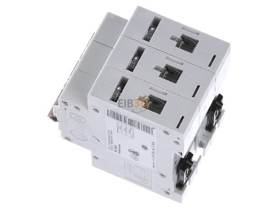 Ansicht oben rechts Eaton PXL-C32/3 LS-Schalter m.Beschrift. C 32A, 3p 