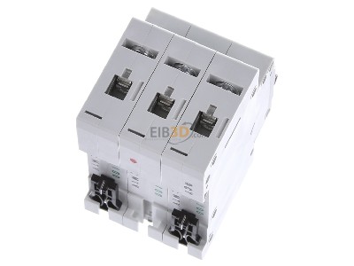 Ansicht oben hinten Eaton PXL-C32/3 LS-Schalter m.Beschrift. C 32A, 3p 