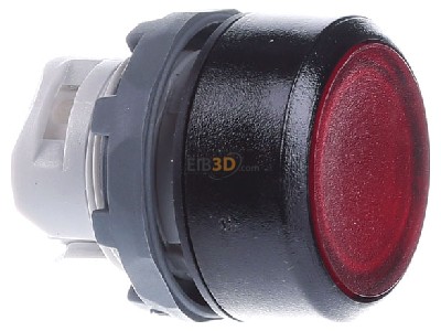 View on the left ABB MP1-11R Push button actuator red IP66 

