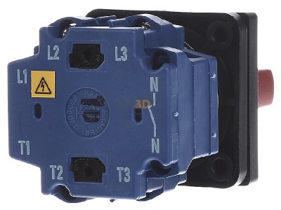 Back view Kraus & Naimer KG10A T203/04E Off-load switch 3-p 20A 
