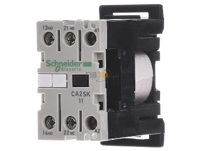 Front view Schneider Electric CA2SK11-P7 Auxiliary relay 230VAC 1NC/ 1 NO 
