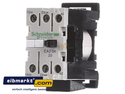 Front view Schneider Electric CA2SK20-P7 Auxiliary relay 230VAC 0NC/ 2 NO
