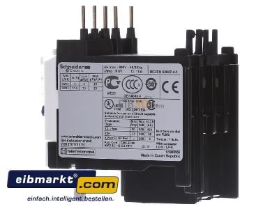 Ansicht rechts Schneider Electric LR2K0316 Motorschutz-Relais 8,00-11,50A 