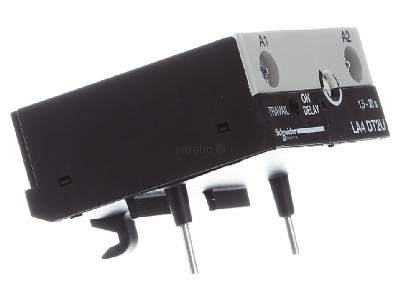 View on the left Schneider Electric LA4DT2U Activation-delayed timer block block 
