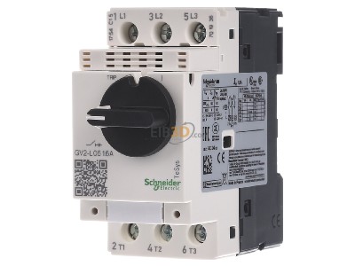 Front view Schneider Electric GV2L06 Motor protection circuit-breaker 1,6A 
