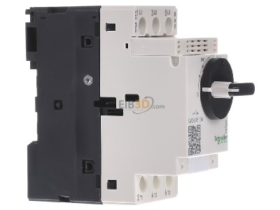 Ansicht links Schneider Electric GV2L06 Motorschutzschalter 1,6A Kurzschl. 